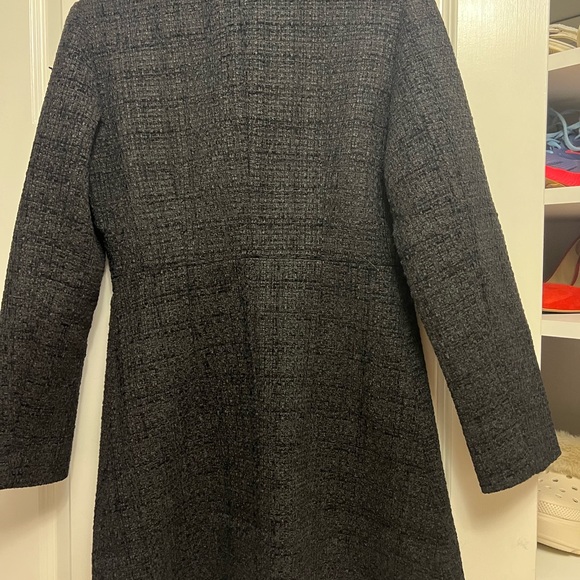 Maje Medium twill vinyl print mini dress - Picture 9 of 10